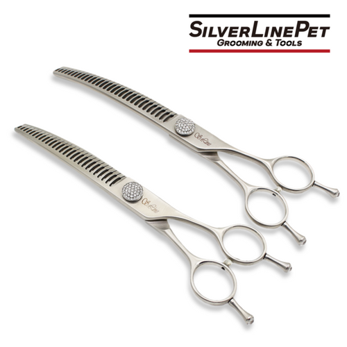 SilverLine Bali Curve Magic Blending Scissors – 7” / 7.5”